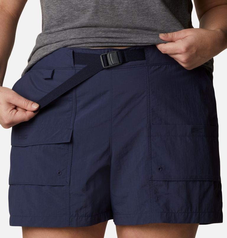 Thumbnail: Women's Summerdry Cargo Shorts - Plus Size, Color: Nocturnal, image 4
