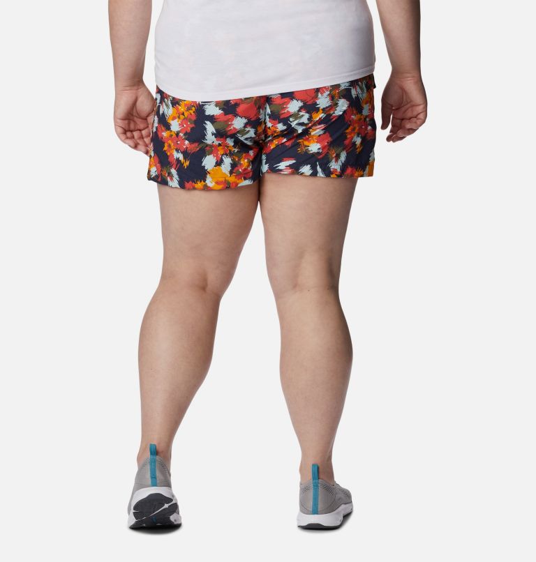 Women's Summerdry Cargo Shorts - Plus Size, Color: Nocturnal Typhoon Blooms Multi, image 2