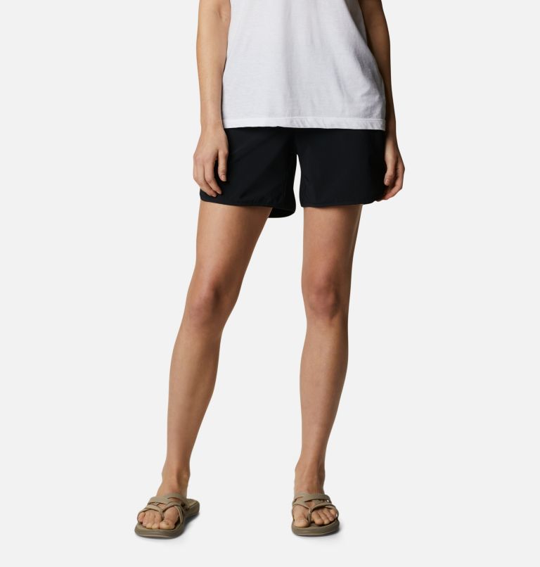 Thumbnail: Women's Pleasant Creek Stretch Shorts, Color: Black, image 1
