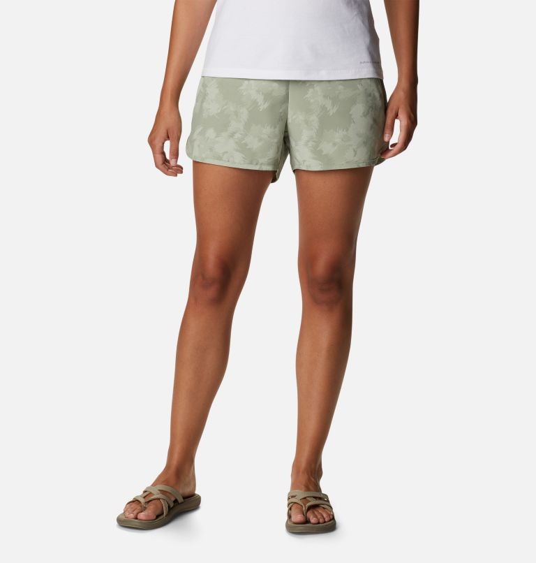 Women's Pleasant Creek Stretch Shorts, Color: Safari Typhoon Blooms