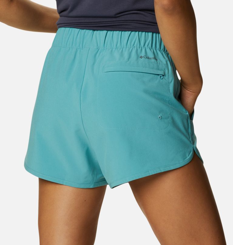 Women's Pleasant Creek Stretch Shorts, Color: Sea Wave, image 5