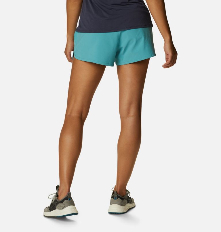 Women's Pleasant Creek Stretch Shorts, Color: Sea Wave, image 2