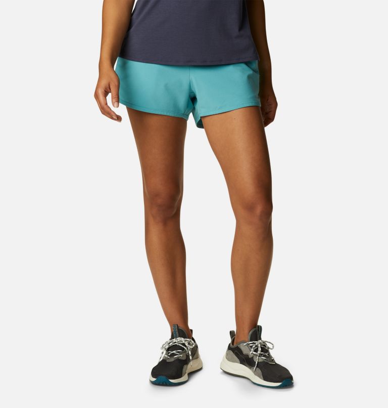 Thumbnail: Women's Pleasant Creek Stretch Shorts, Color: Sea Wave, image 1