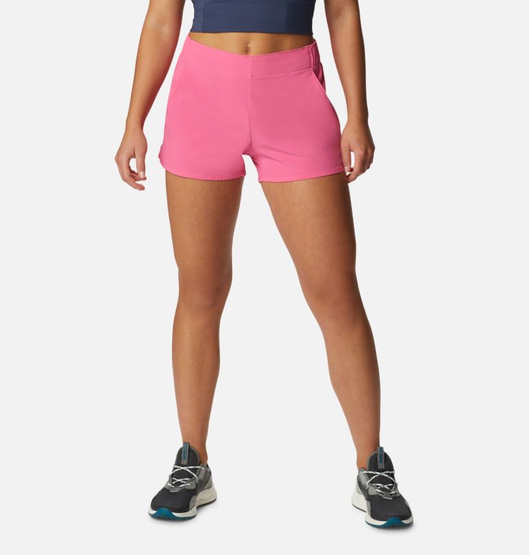 Women's Pleasant Creek Stretch Shorts, Color: Wild Geranium, image 1