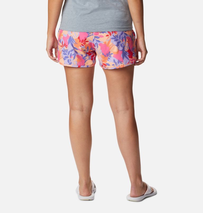Thumbnail: Women's Pleasant Creek Stretch Shorts, Color: Wild Geranium, Floriated, image 2