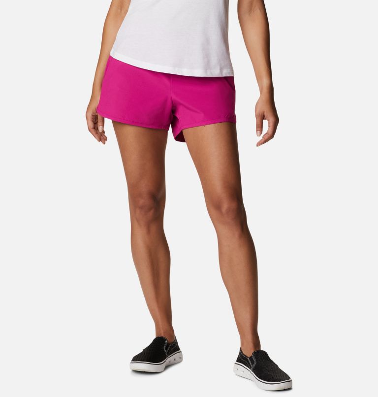 Women's Pleasant Creek Stretch Shorts, Color: Wild Fuchsia
