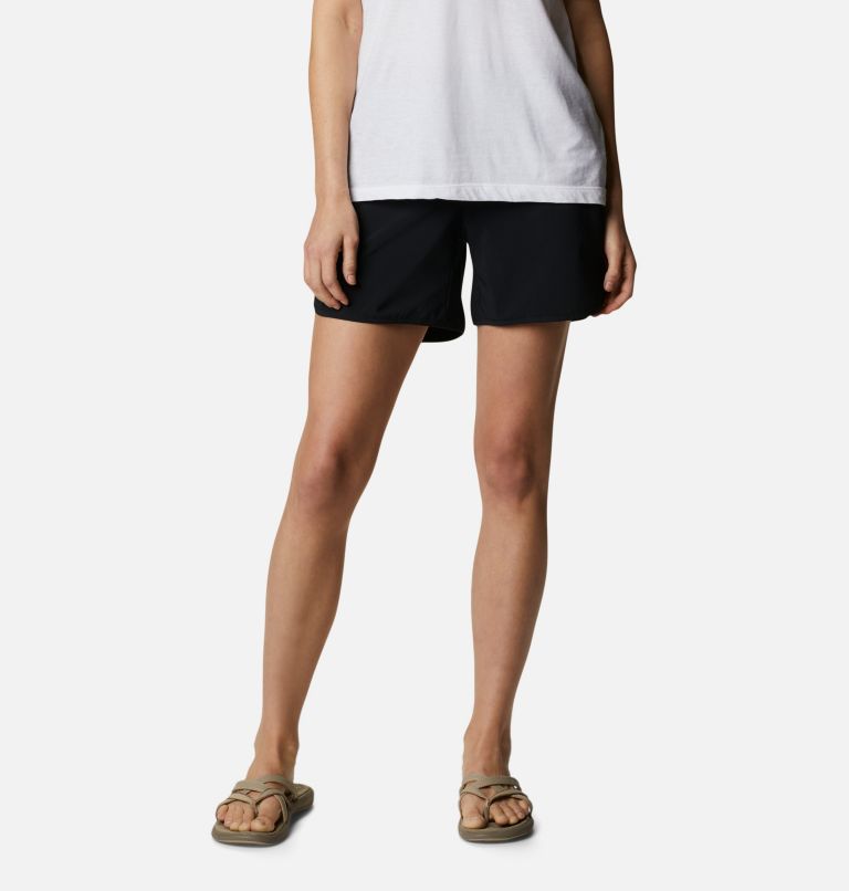 Columbia Womens Pleasant Creek Shorts 2X Blue Stretch Active Hiking - View #7