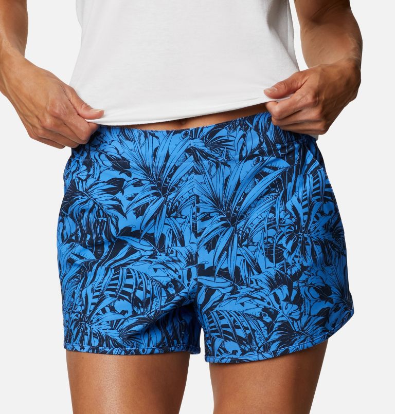 Pleasant Creek Stretch Short | 485 | XS, Color: Harbor Blue Toucanical Tonal Print, image 4