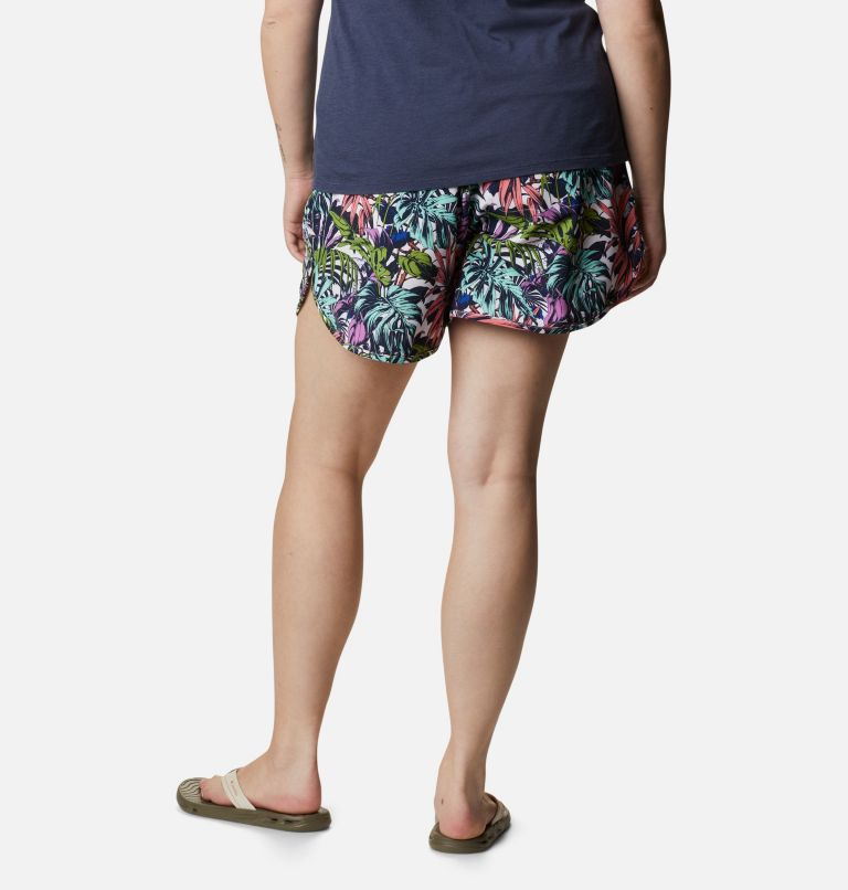 Women's Pleasant Creek Stretch Shorts - Plus Size, Color: White, Toucanical Multi Print, image 2