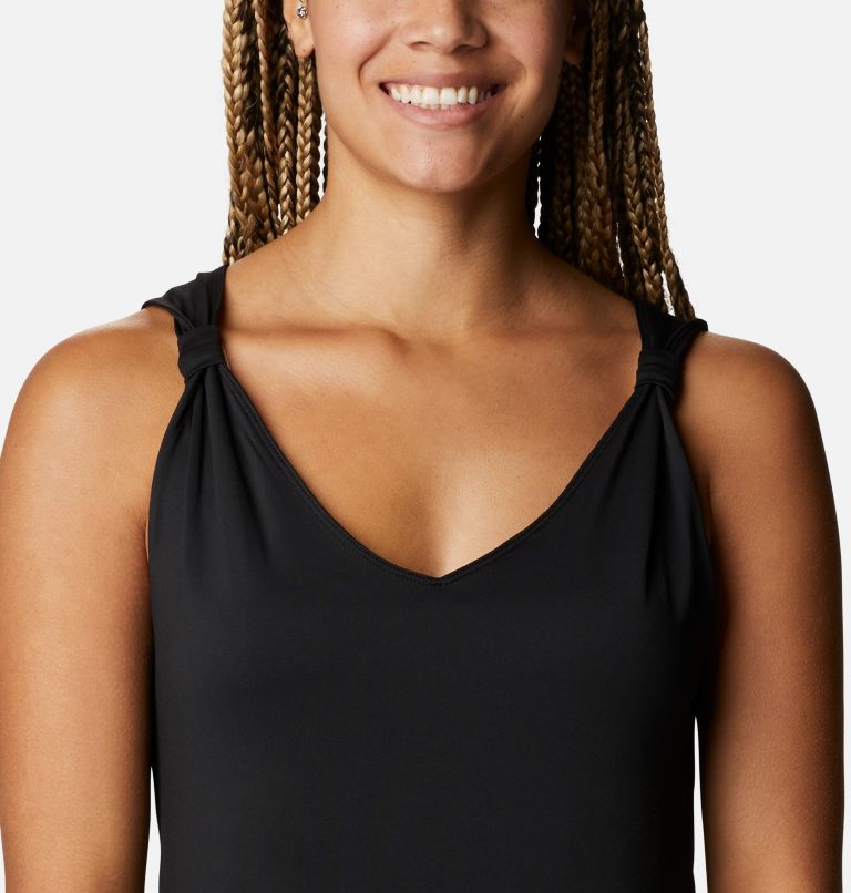 Chill With Me Ribbed Tank Top Body Suit in Black