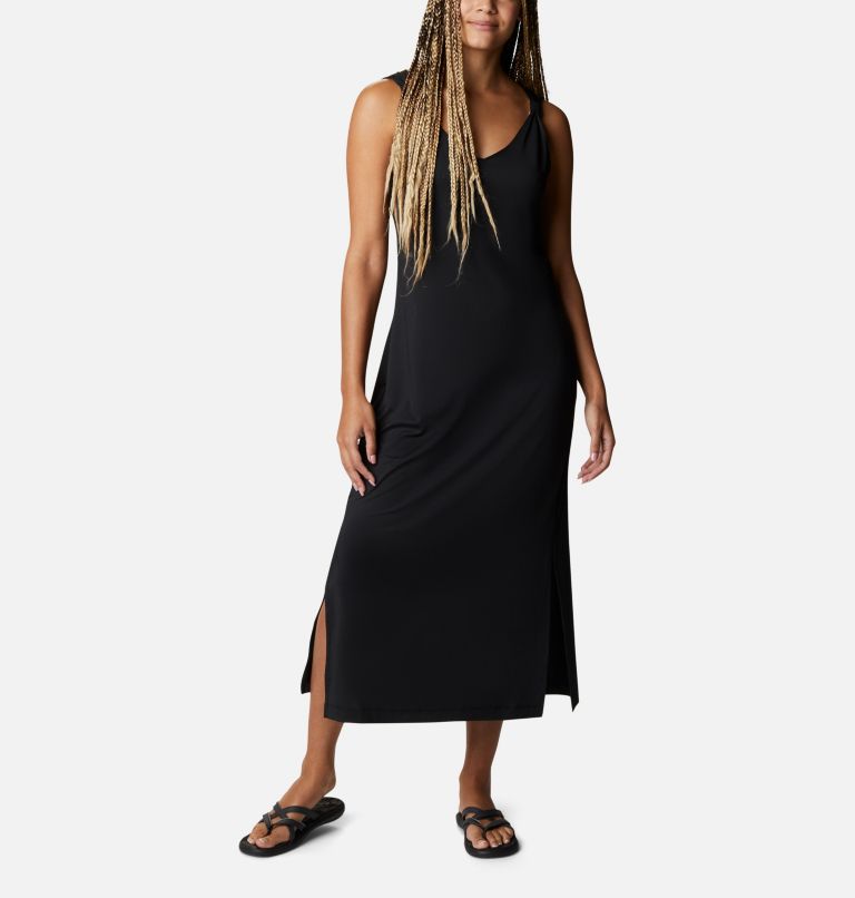 Women's Chill River Midi Dress, Color: Black, image 1