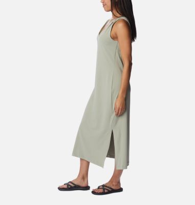 Women's Chill River Midi Dress, Color: Safari, image 7
