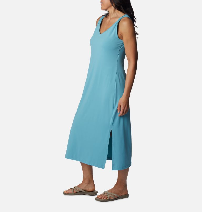 Women's Chill River Maxi Dress, Color: Sea Wave, image 3