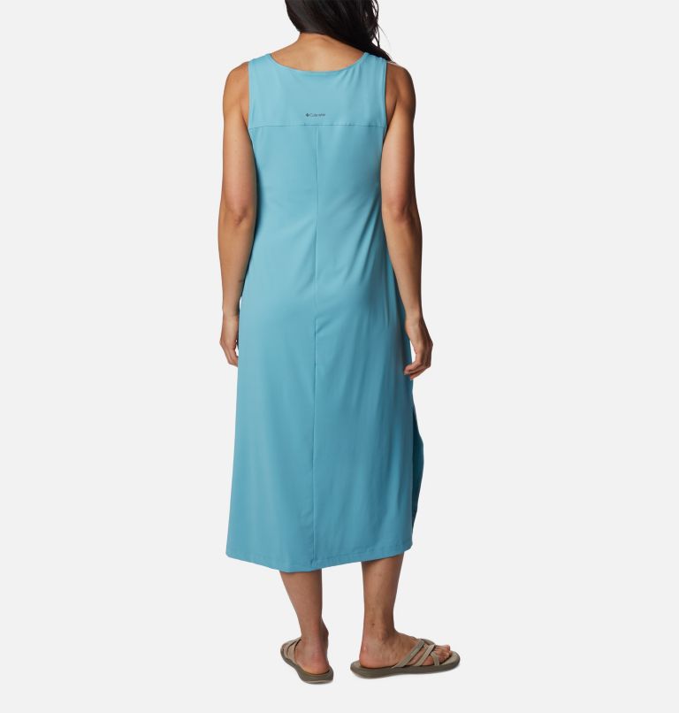 Thumbnail: Women's Chill River Maxi Dress, Color: Sea Wave, image 2