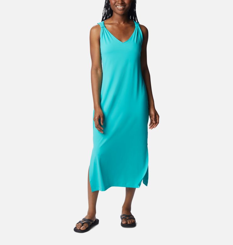 Columbia Chill River Robe Imprimée Femme - Robe D'Été Légère Et Rafraîchissante
