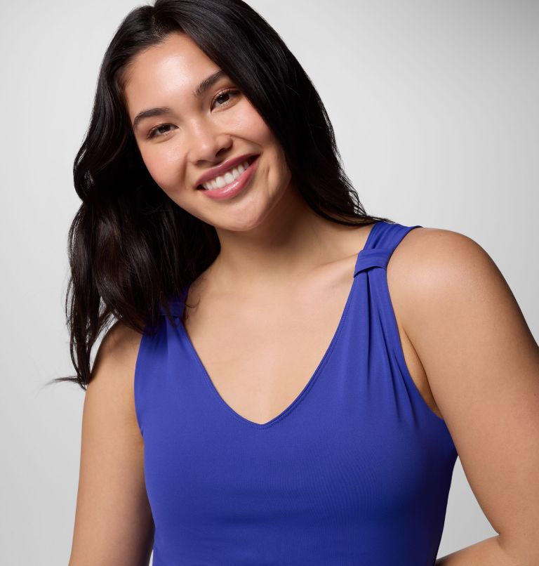 Women's Chill River Midi Dress, Color: Clematis Blue, image 4