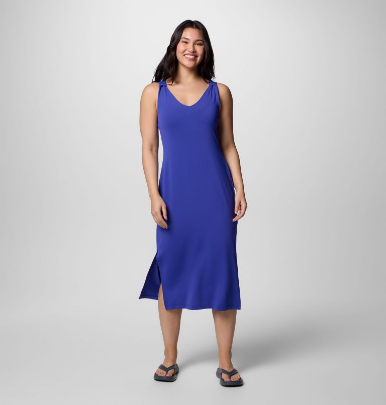 Women's Chill River Midi Dress, Color: Clematis Blue, image 1