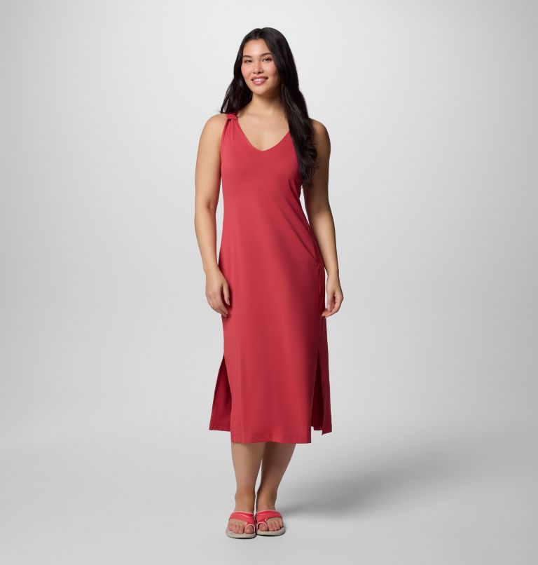 Women's Chill River Midi Dress, Color: Daredevil, image 1