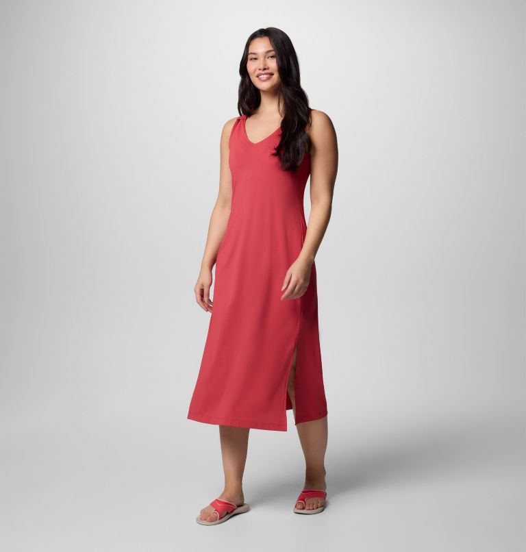 Women's Chill River Midi Dress, Color: Daredevil, image 6