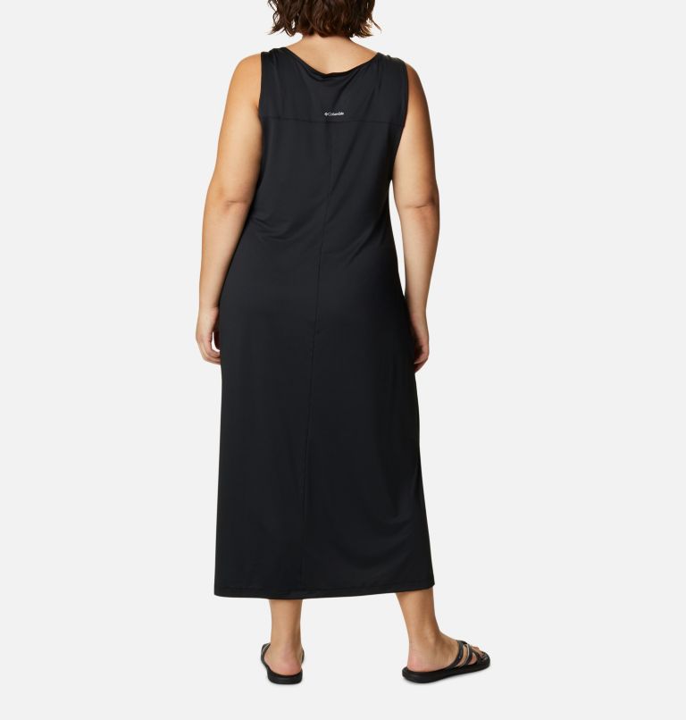 Thumbnail: Robe mi-longue Chill River Femme - Grandes tailles, Color: Black, image 2