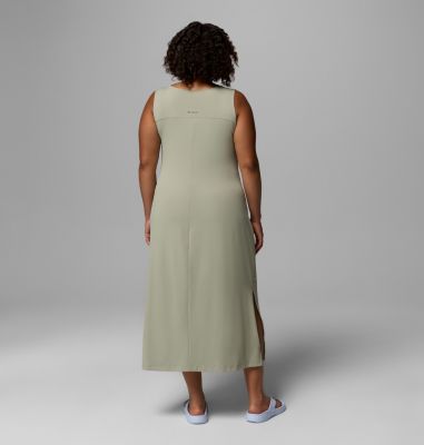 Women's Chill River Midi Dress - Plus Size, Color: Safari, image 14