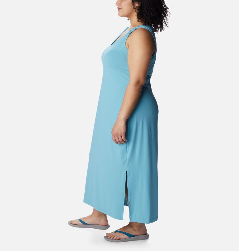 Women's Chill River Midi Dress - Plus Size, Color: Sea Wave, image 3