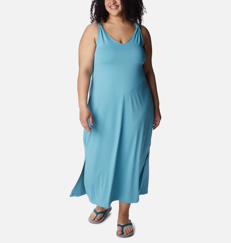 Women's Chill River Midi Dress - Plus Size, Color: Sea Wave, image 1