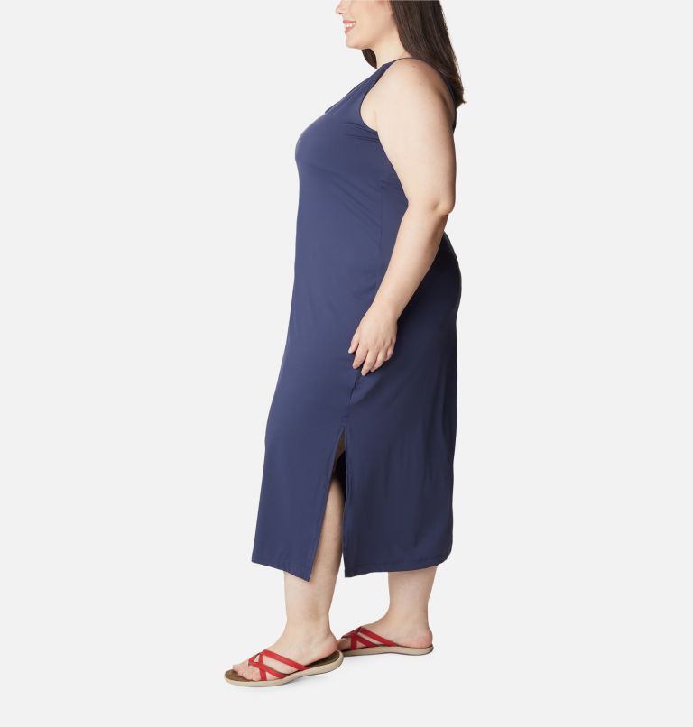 Thumbnail: Women's Chill River Midi Dress - Plus Size, Color: Nocturnal, image 3