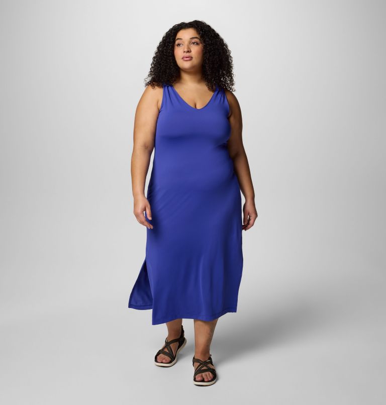 Women's Chill River Midi Dress - Plus Size, Color: Clematis Blue, image 1