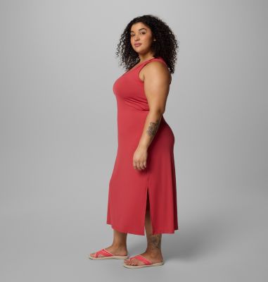 Women's Chill River Midi Dress - Plus Size, Color: Daredevil, image 3