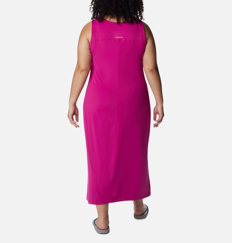Women's Chill River Midi Dress - Plus Size, Color: Wild Fuchsia