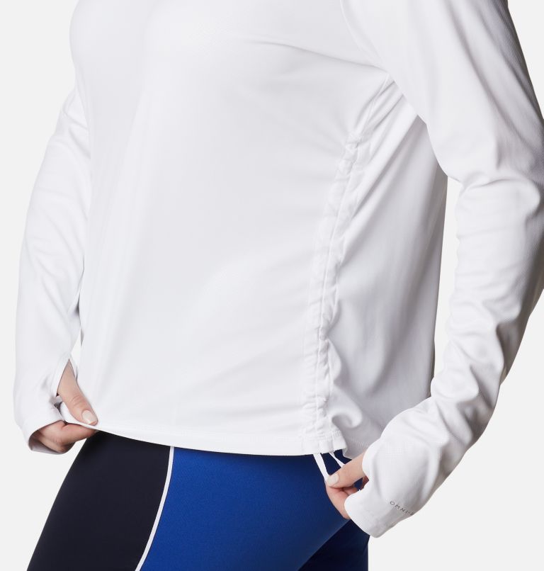 Chandail à manches longues Sun Deflector Summerdry pour femme - Grandes tailles, Color: White, image 6