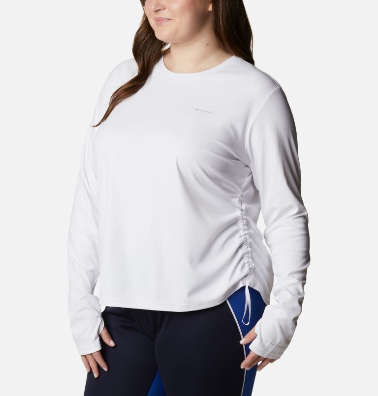 Chandail à manches longues Sun Deflector Summerdry pour femme - Grandes tailles, Color: White, image 7