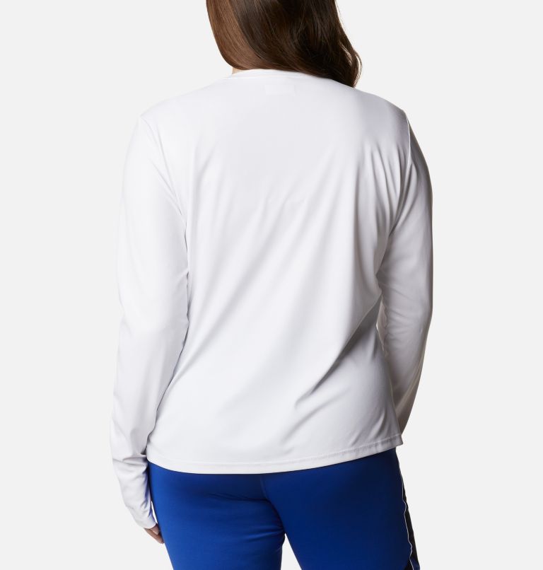 Chandail à manches longues Sun Deflector Summerdry pour femme - Grandes tailles, Color: White, image 2