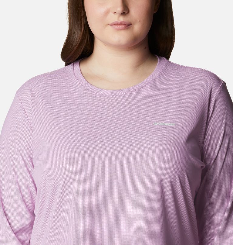 Chandail à manches longues Sun Deflector Summerdry pour femme - Grandes tailles, Color: Blossom Pink, image 4