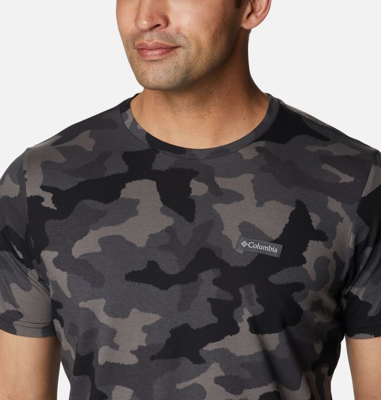 T-shirt imprimé Workflow pour homme, Color: Black Camo, image 4