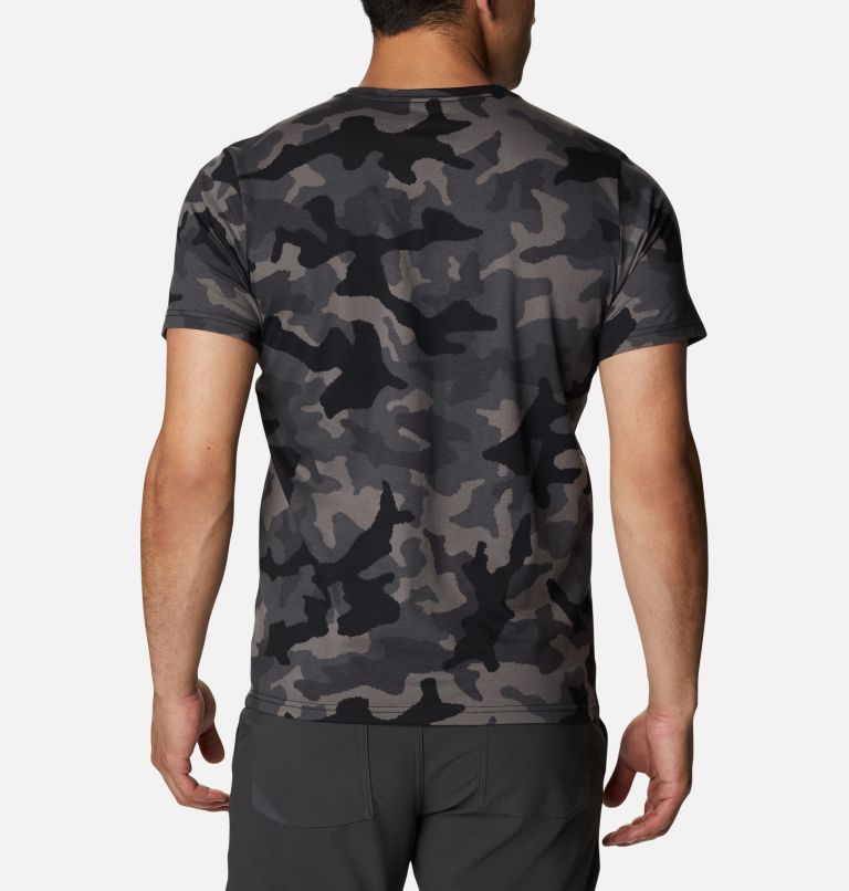 T-shirt imprimé Workflow pour homme, Color: Black Camo, image 2