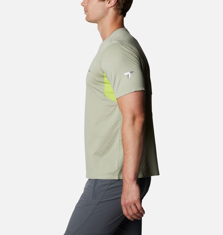 Mazama Trail&trade; Short Sleeve | 348 | S Men's Mazama Trail&trade; T-Shirt, Safari, Bright Chartreuse, a1