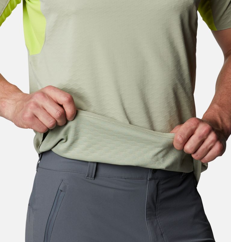 Mazama Trail&trade; Short Sleeve | 348 | S Men's Mazama Trail&trade; T-Shirt, Safari, Bright Chartreuse, a3