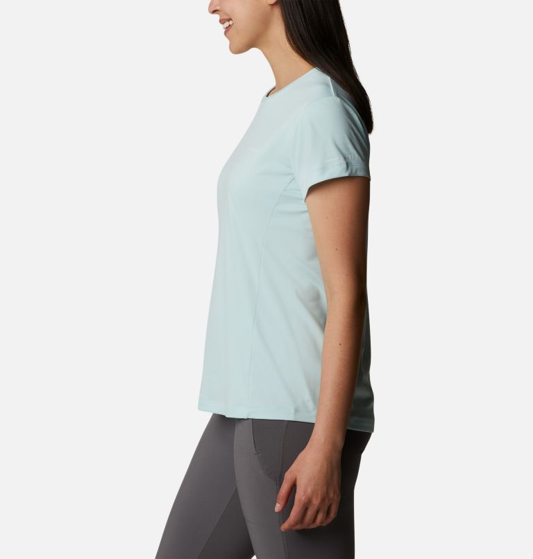 Thumbnail: Women's Zero Ice Cirro-Cool Short Sleeve Shirt, Color: Icy Morn, image 3