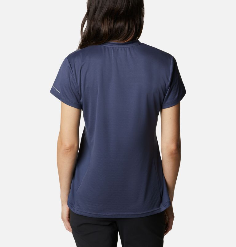 Thumbnail: Women's Zero Ice Cirro-Cool Short Sleeve Shirt, Color: Nocturnal, image 2