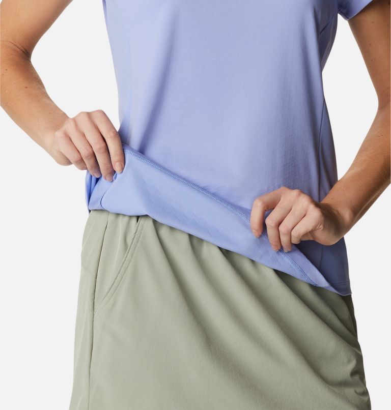 T-shirt à manches courtes Zero Ice Cirro-Cool pour femme, Color: Serenity, image 5