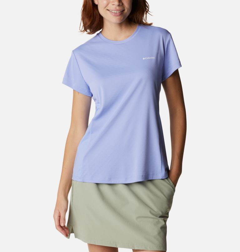 T-shirt à manches courtes Zero Ice Cirro-Cool pour femme, Color: Serenity, image 1
