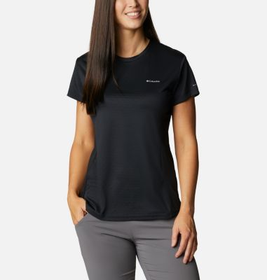 Women's Zero Ice Cirro-Cool&trade; T-Shirt W Zero Ice Cirro-Cool&trade; SS Shirt | 410 | M, Black, front