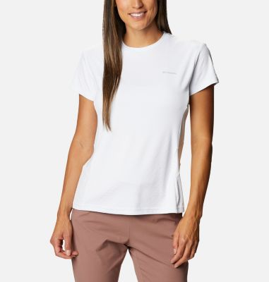 Women's Zero Ice Cirro-Cool&trade; T-Shirt W Zero Ice Cirro-Cool&trade; SS Shirt | 410 | M, White, front
