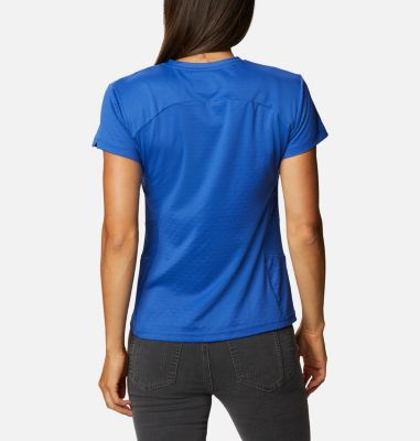 Women's Zero Ice Cirro-Cool&trade; T-Shirt W Zero Ice Cirro-Cool&trade; SS Shirt | 410 | M, Lapis Blue, back