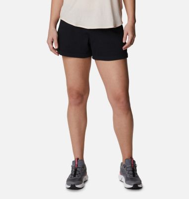 Women's Logo&trade; II French Terry Shorts Columbia Logo&trade; II French Terry Short | 397 | XL, Black, front