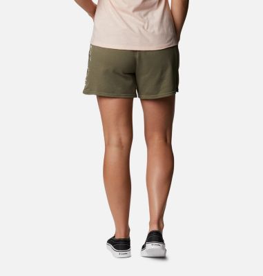 Women's Logo&trade; II French Terry Shorts Columbia Logo&trade; II French Terry Short | 397 | XL, Stone Green, back
