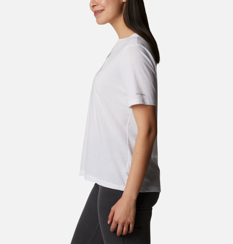 Thumbnail: Bluebird Day Relaxed T-Shirt für Frauen, Color: White, CSC Gem Confetti, image 3