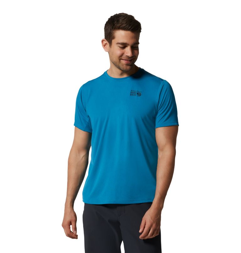 T-shirt à manches courtes Wicked Tech Recycled Homme, Color: Vinson Blue